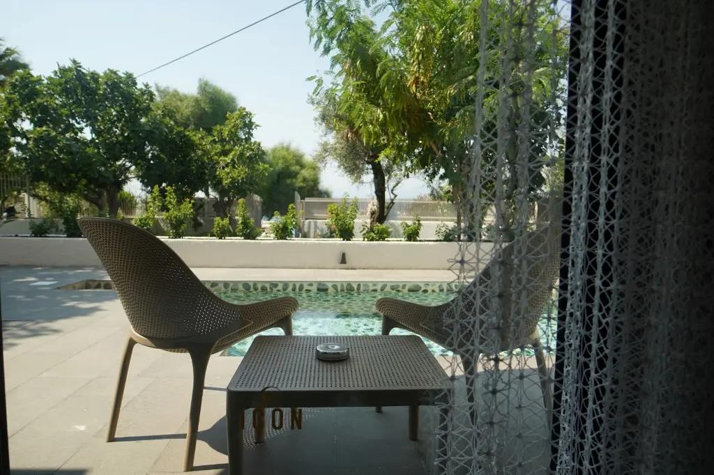 Large terrace